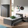 Londen Bed Anthracite