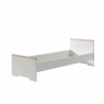 London Single (90cm) Bedstead White