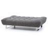 Kruger 3 Seater Sofa Bed Fabric Black Speckle