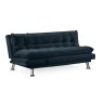 Torres 3 Seater Sofa Bed Fabric Blue