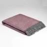Home Cosy Rose Throw 145cm x 200cm Pink/Grey