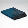 Collection Larkspur Reversible Throw 145cm x 200cm Blue & Dark Grey