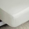 200 Thread Count Small Double Fitted Sheet Ivory