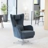 Fama Kylian Swivel Armchair Fabric Series 6 Lifestyle Front