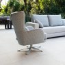 Fama Kylian Swivel Armchair Fabric Series 6