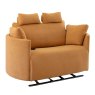 Fama Moonrise Extra Large Electric Reclining Swivel & Rocking Armchair Fabric Series 6
