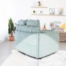 Fama Nadia You & Me Electric Reclining Rocking Armchair Fabric Series 6 Back