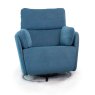 Fama Adan Electric Reclining Swivel & Rocking Armchair Circular Base Fabric Series 6
