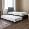 Granville Single (90cm) Guest Bed With Open Coil Mattress Fabric
