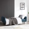 Clapton 3 Seater Sofa Bed Fabric Blue