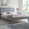 Taurus King Bedstead  Grey Low End 150cm (5'0") 