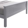 Taurus Double Bedstead Grey High End 135cm (4'6")
