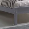 Taurus King Bedstead  Grey Low End 150cm (5'0") 