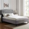 Rosa Double Bedstead Light Grey 135cm (4'6")