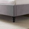 Rosa Double Bedstead Light Grey 135cm (4'6")