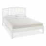 Julie Double Bedstead Slatted White 135cm (4'6")