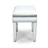 Liberty Mirrored Stool   W 53 , D 40 , H 56 cm