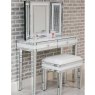 Liberty Mirrored Stool   W 53 , D 40 , H 56 cm