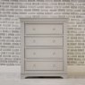 Clarence 4 Drawer Chest of Drawers Grey