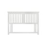 Lipari Double Headboard White 