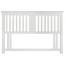 Lipari King Headboard White 