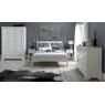 Lipari White Painted Single (90cm) Bedstead