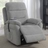 Errigal Lift & Rise Recliner Armchair Fabric Light Grey