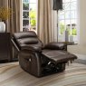 Errigal Lift & Rise Recliner Italian Leather Brown