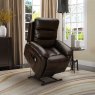 Errigal Lift & Rise Recliner Italian Leather Brown