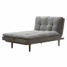 Parkdale 3.5 Seater Sofa Bed Fabric Charcoal