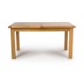 Holly 6-8 Person Extending Dining Table Oak Front