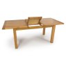 Holly 6-8 Person Extending Dining Table Oak Butterfly Extension