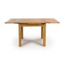 Holly 2-4 Person Extending Dining Table Oak Extended Straight