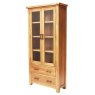 Holly 2 Door + 2 Drawer Display Cabinet Oak