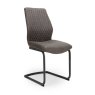 Turnberry Dining Chair Faux Leather Antique Grey