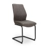 Turnberry  Faux Leather Dining Chair Grey