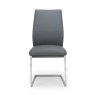 Regina Dining Chair Faux Leather Grey