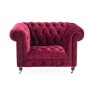 Berrington Armchair Fabric Berry