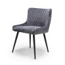 Malmo Dining Chair Fabric Grey