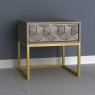 Analise 1 Drawer Side/Lamp Table Grey