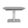 Eclipse 6-8 Person Oval Extending Dining Table Grey