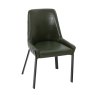 Calabria Dining Chair PU Olive Green 