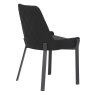 Calabria Dining Chair Faux Leather Black Reverse
