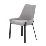 Calabria Dining Chair Faux Leather Grey
