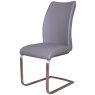 Paderna Dining Chair Faux Leather Grey