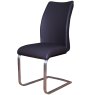 Paderna Dining Chair Faux Leather Black