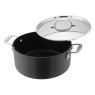 Stellar Hard Anodised Non Stick Casserole 24cm