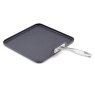 Stellar Hard Anodised Non Stick Griddle Pan 28x28cm