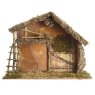 Nativity Crib With Bark & Moss 79cm