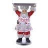Santa With Serving Plate Red 50cm